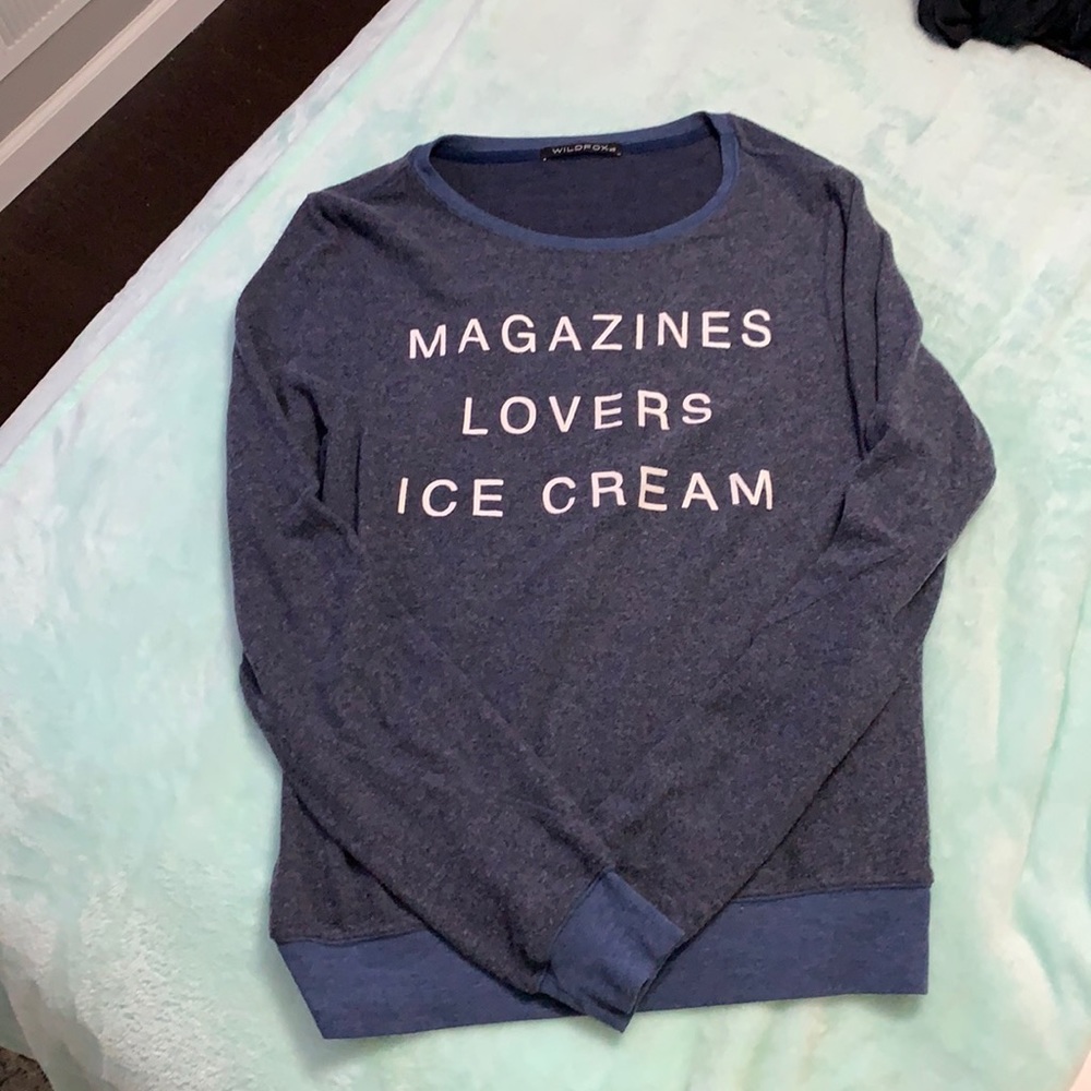 NWOT X-Small Wildfox buy baggy beach sweatshirt